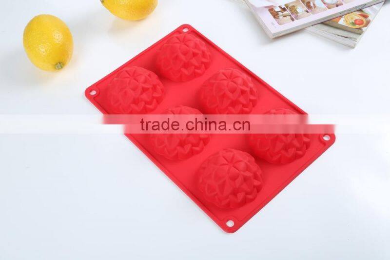 Flower muffin mold, food grade silicone bakeware cake pan,cupcake mold,pastry tools