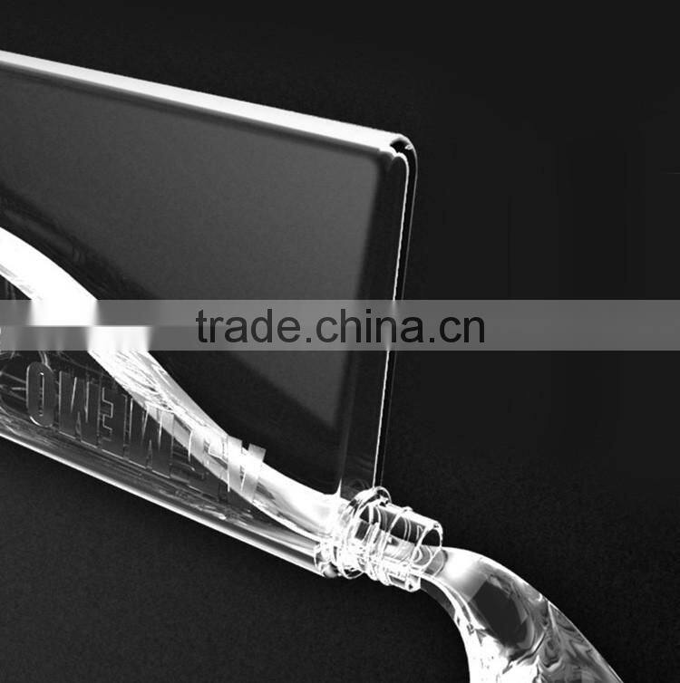 2017 customized bpa free plastic customized bottles sport glass