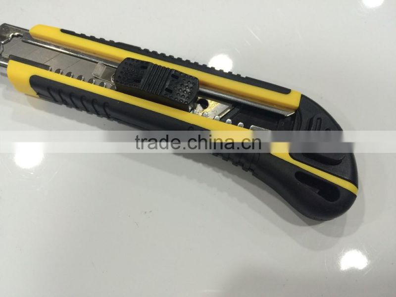 BERRYLION heavy duty knife with three blades with rubber coated