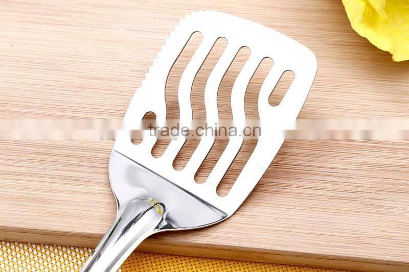 Long Handle Kitchen Cooking Slotted Turner BYX03