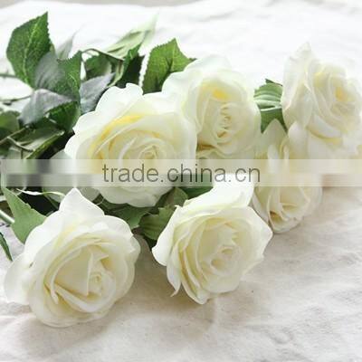 10 Head Decor Rose Artificial Flowers Silk Flowers Floral Latex Real Touch Rose Wedding Bouquet Home Party Design Flowers