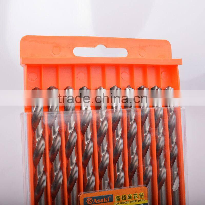 High speed steel fully ground twist drill bit