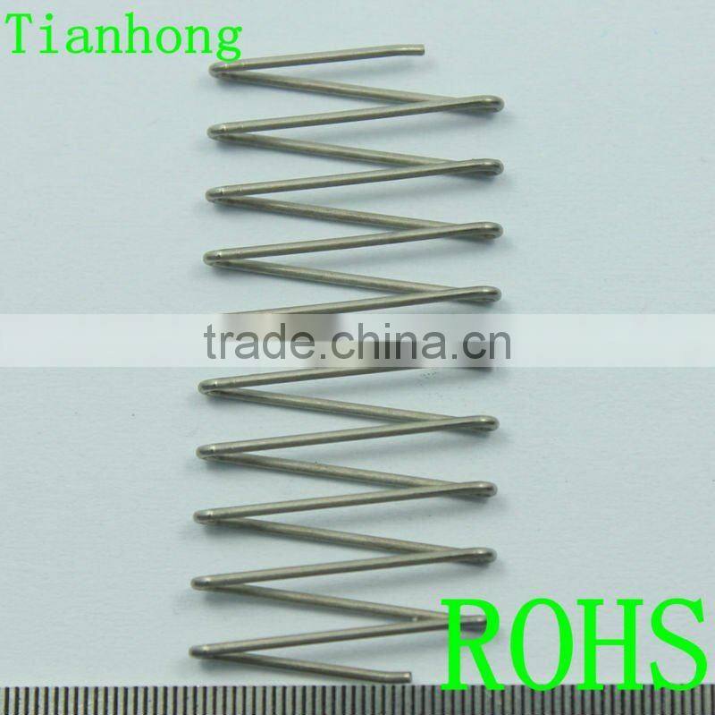 Large diameter of steel flat compression springs