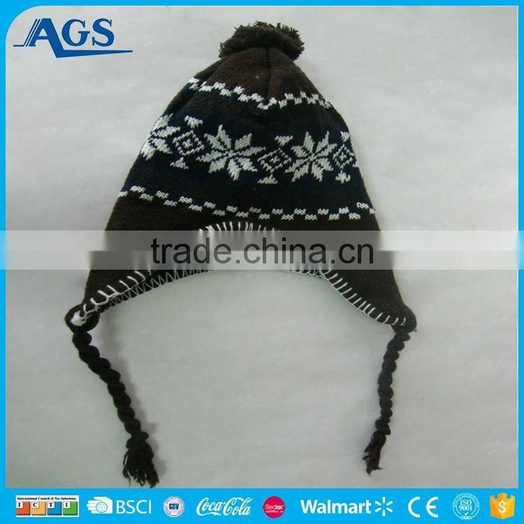 Deep color style winter beanies warm hat on discount