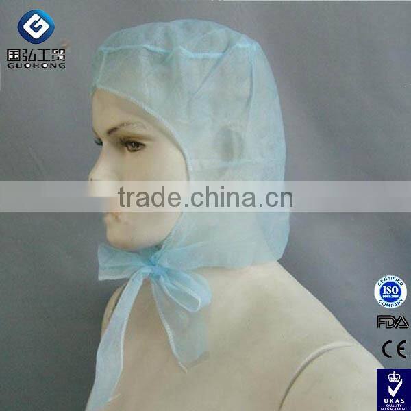 Best selling medical supplies nowoven bouffant clip cap mob cap