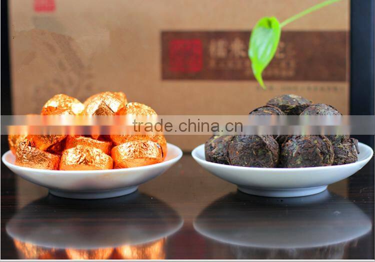 Yunnan 4~5 years age Menghai Mini Tuo Cha Leaves Puer Tea