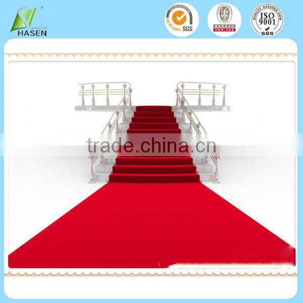 Nonwoven red carpet wedding stair decoration
