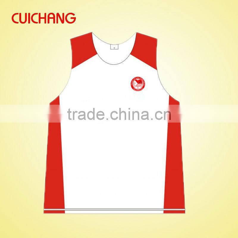 high quality running singlet