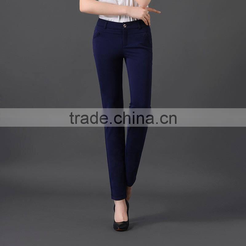 trendy design suit pants stylish lady office trousers business pants for women