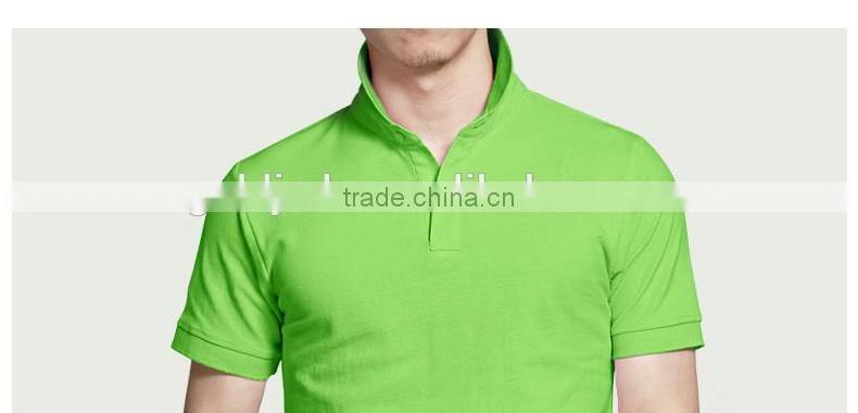 Custom 100% cotton promotional t-shirt blank polo t-shirt wholesale