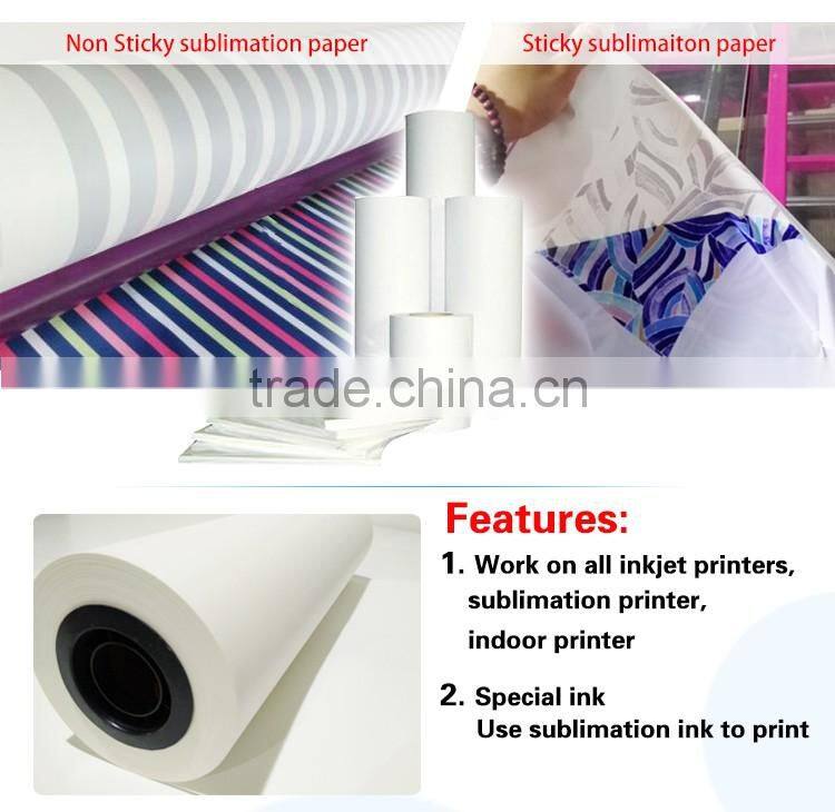 heat transfer printing paper for leather