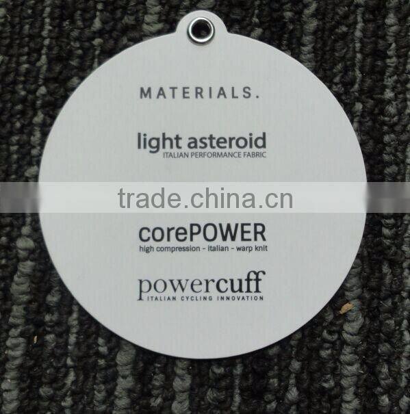 2016 China custom high quality clothing tags Hang Tags with competitive price