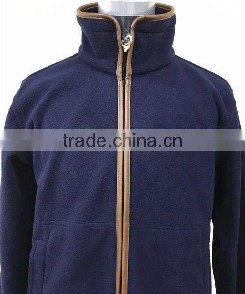 2017 Casual outgoing mens polar fleece jacket