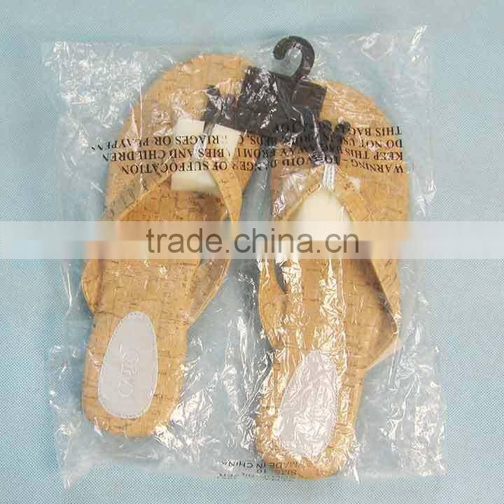 Stock beach slippers ladies PU leather slippers closeout wholesaler 140714d