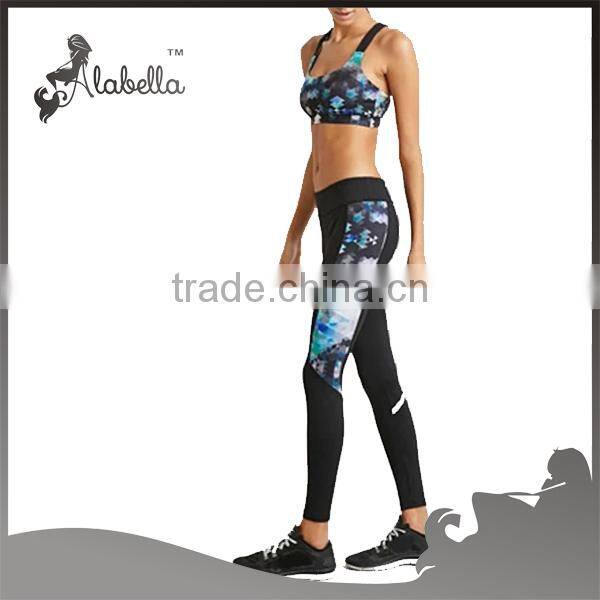 Sublimation priting hot sexy yoga clothing wholesale leggings