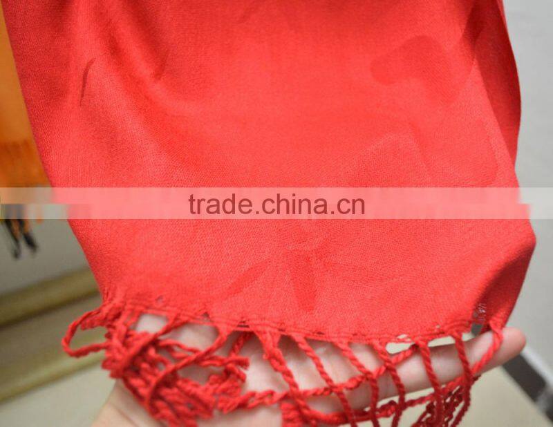2015 Fashion lady classic hot popular plain soft bamboo fiber viscose shawl scarf