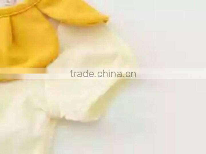 2016 Style High Quality Shirt 100% Cotton Fabric for T-Shirt Lace Baby Shirt