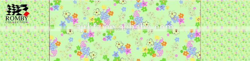 New Design printed and brushed fabric