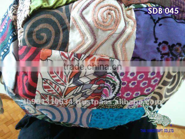 Large Cotton Shoulder Bag Hippie Boho Sling Crossbody