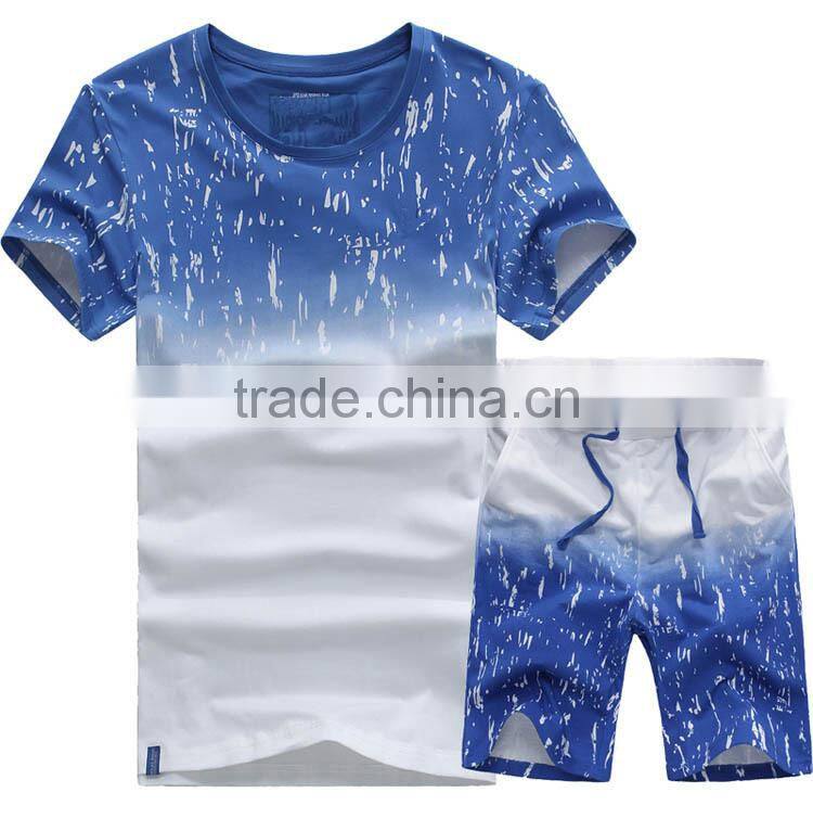 2015 hot sale 100% cotton mens short sleeve sport t-Shirt high quality S-1