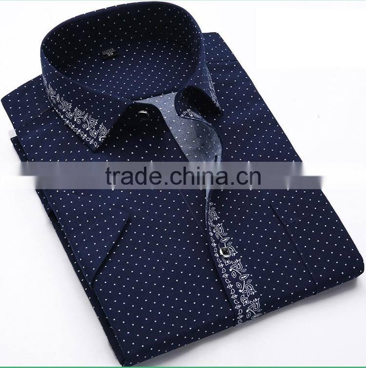 Paragraphs summer thin man short sleeve shirt