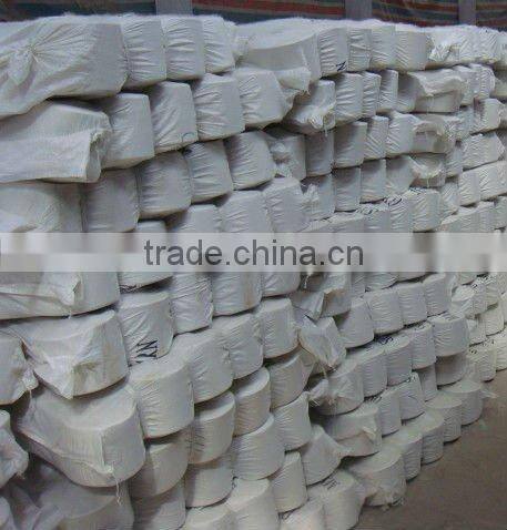 Black 100% Close Virgin Spun Dyed Polyester Yarn