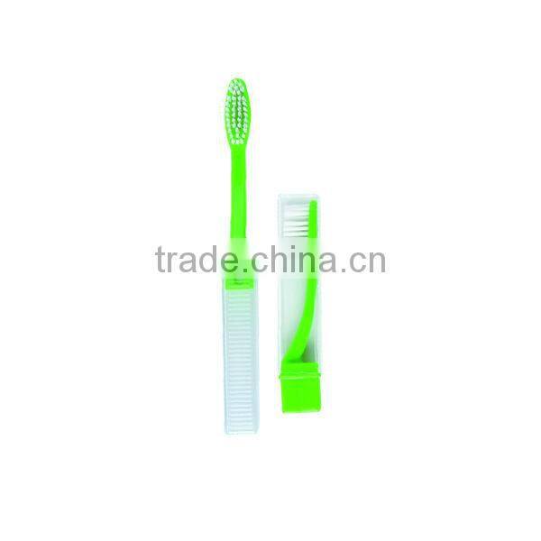 High qulity disposable hotel foldable toothbrush