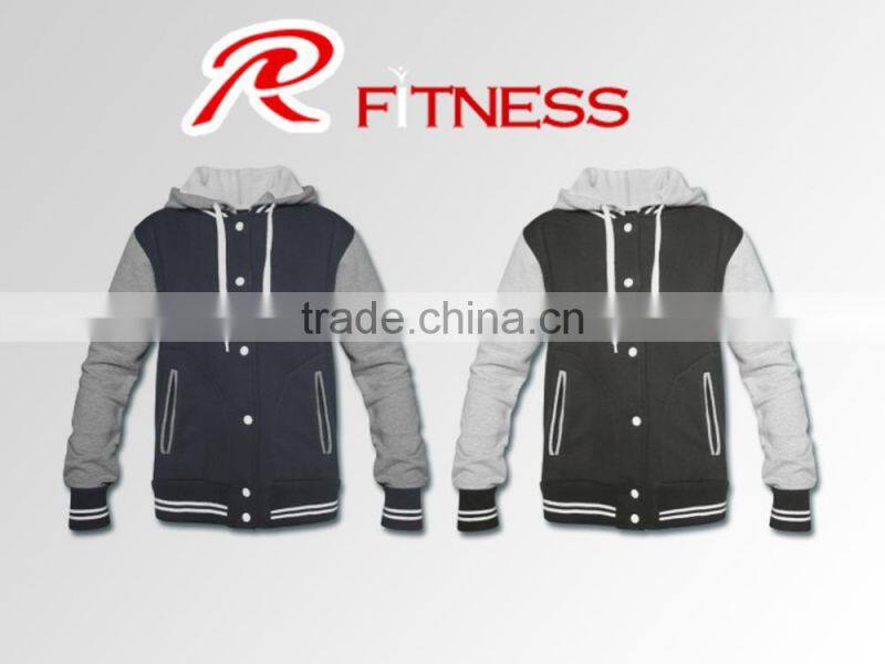 Leather jacket men custom varsity jackets