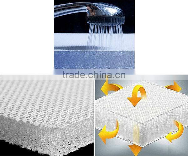 Super promotion gift 3D knit fabric car floor mat carpet tile