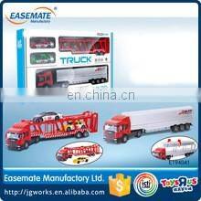 Interesting pull back die cast fire protection set toy for kids