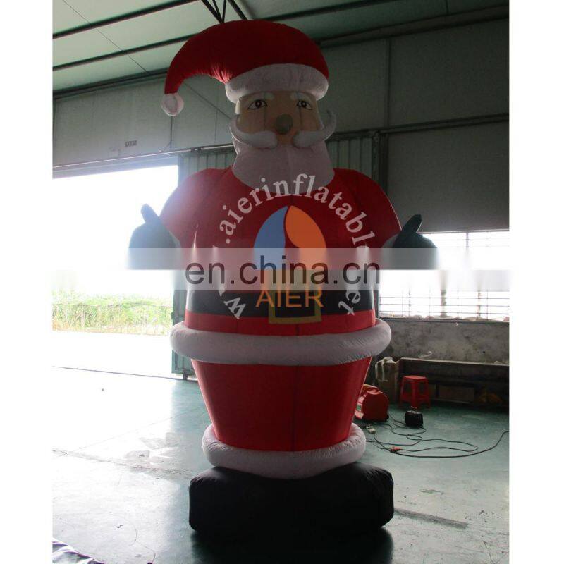 Hot sale holiday inflatable santa claus / wholesale christmas santa claus