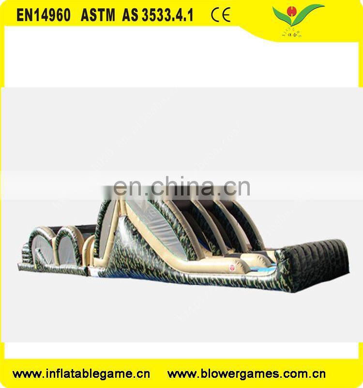 Camouflage adult and kids obstacle course for sale