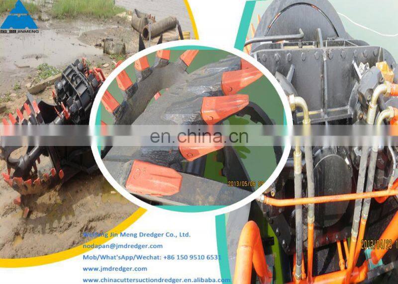 20 inch hydraulic cutter suction dredger boat vessel for soil dredging in river and sea for sale