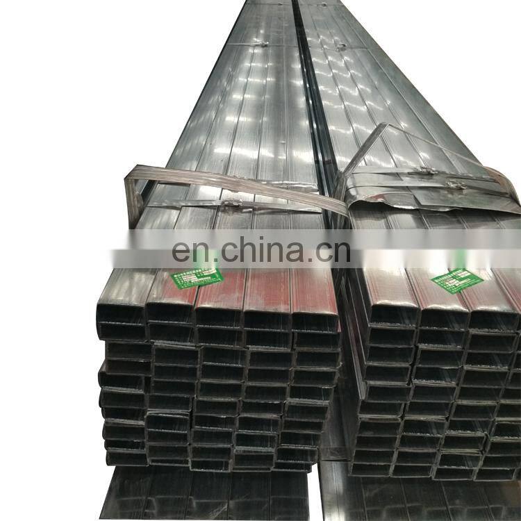 China hot selling structural galvanized factory gi rectangular tube