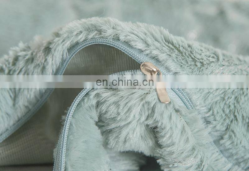 Home decorative velvet pillow cover hot stamping pillow case glitter sofa cushion