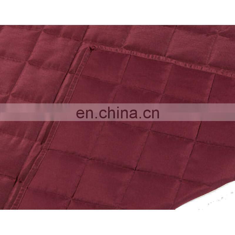 100% polyester peach skin fabric factory direct sell fitted Quilted Bedspreads