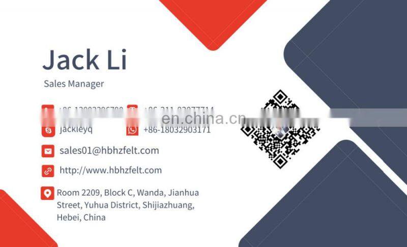 wool felt oil seal gaskets for textile machine using