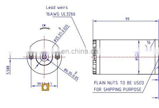 customized 52mm vehicle automobile dc fuel pump motor
