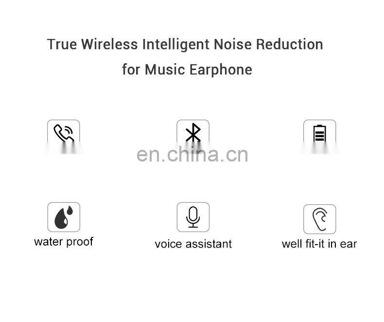 Wholesale factory Air2s acoustic earbuds handfree running headset BT 5.1 version earpieces with charging case