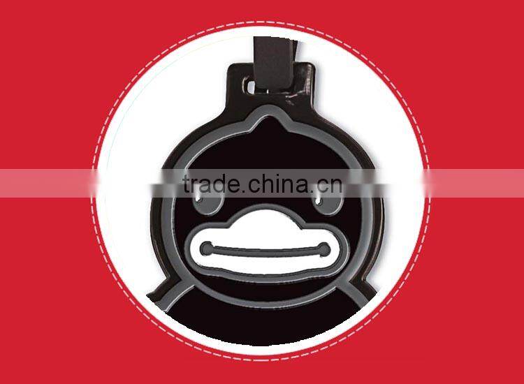 High quality pretty wholesale custom soft pvc travel luggage tag