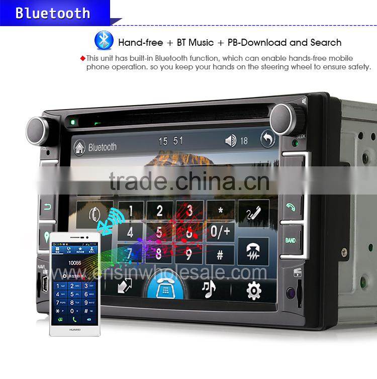 Erisin ES6536G 6.2" Car DVD with GPS Bluetooth AM/FM Radio