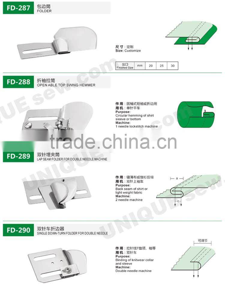Folder/Binder for sewing machine 4
