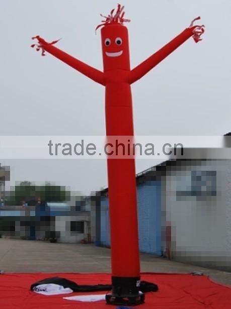 good quality red single leg inflatable dancing man