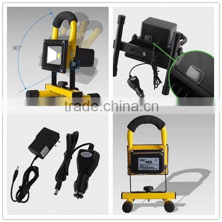 Latest price 10w ip65 cob led floodlight 10w outdoor led floodlight ip65