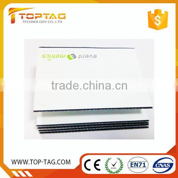 ISO18000-6C printable uhf rfid thermal paper cards Alien H3 H4 Impinj