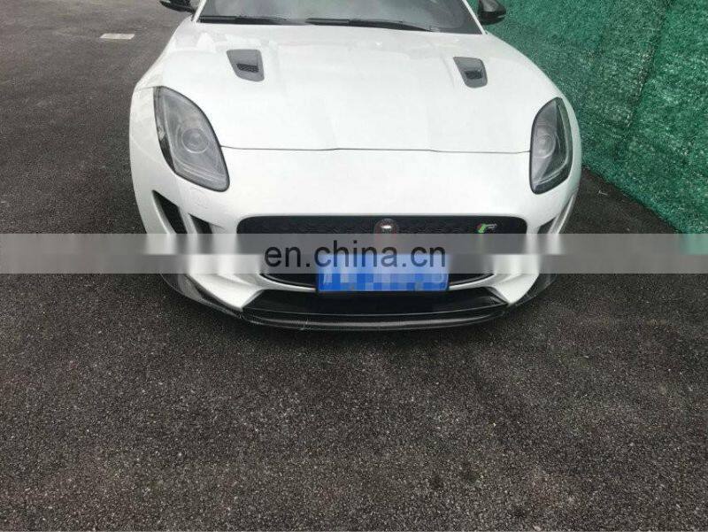 F TYPE carbon finber front lip diffuser side skirts fit for f type ST style carbon finber parts