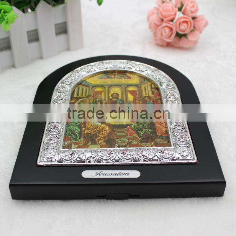 Last Supper Wood Frame