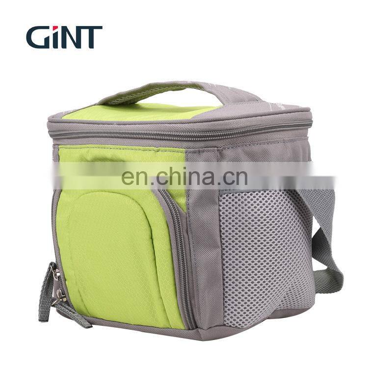 GINT 10L Portable 600D PVC PEVA Waterproof Food Fitness Lunch Cooler Bag