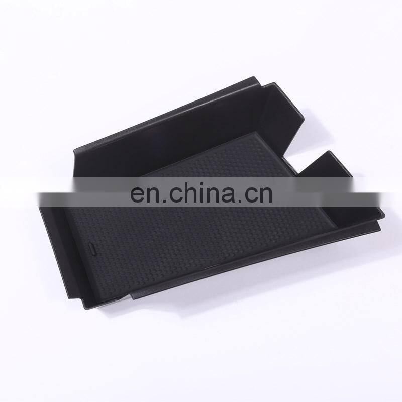 For BMW X1 f48 2016 2017 Car-Styling Plastic Armrest Storage Box Phone Tray Car Auto Accessories for Left hand driver