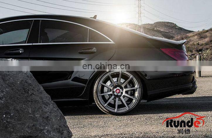 Runde Auto Car Modification Body Parts Carbon Fiber Vorsteiner Style Spoiler Suitable For 2013-2017 Mercedes-Benz CLS350 spoiler